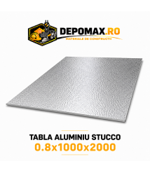 Tabla aluminiu Stucco 0.8mm, 1000x2000mm